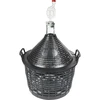 Wijnballon 20 L in plastic mand - 3 ['gans', ' mandfles', ' voor wijn', ' voor bier', ' voor stellingen', ' voor fermentatie', ' ballon met mand', ' glazen ballon', ' wijnballon', ' wijnfles', ' ballon 20 L']