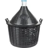 Wijnballon 25 L in plastic mand - 9 