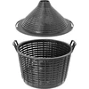 Wijnballon 25 L in plastic mand - 6 ['gans', ' wijnfles', ' wijnballon', ' voor bier', ' voor fermentatie', ' huisgemaakte wijn', ' glazen wijnballon', ' voor likeuren', ' voor mede']