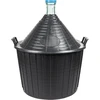 Wijnballon 54 L in plastic mand - 5 