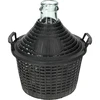 Wijnballon 5L in plastic mand - 2 