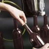 Wijnfles 0,75 L bruin - verpakking 8 stuks - 9 ['fles 750ml', ' wijnfles', ' fles voor wijn', ' flessen voor wijn', ' wijnflessen', ' glazen fles', ' fles voor kurk', ' flessen 0', '7', ' bruine wijnflessen']