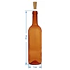 Wijnfles 0,75 L bruin - verpakking 8 stuks - 6 ['fles 750ml', ' wijnfles', ' fles voor wijn', ' flessen voor wijn', ' wijnflessen', ' glazen fles', ' fles voor kurk', ' flessen 0', '7', ' bruine wijnflessen']