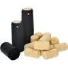 Wijnfles 0,75L met kurken en krimpkappen - 12 stuks - 4 ['wijnflessen', ' flessenset', ' flessen 12 stuks', ' flessen met kurken', ' wijnflessen', ' krimpkappen', ' wijnset', ' flessen 750 ml', ' doos flessen', ' huisgemaakte wijn', ' kurken stoppen', ' flessendoos']