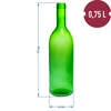 Wijnfles 0,75L met kurken en krimpkappen - 12 stuks - 6 ['wijnflessen', ' flessenset', ' flessen 12 stuks', ' flessen met kurken', ' wijnflessen', ' krimpkappen', ' wijnset', ' flessen 750 ml', ' doos flessen', ' huisgemaakte wijn', ' kurken stoppen', ' flessendoos']