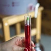 Wijnmeter (suikerweger) in een onbreekbare buis - 4 ['wijnmeter', ' suikerweger', ' apparaat voor het meten van suikerconcentratie', ' balingmeter', ' voor wijn', ' voor bier', ' areometer']