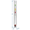 Wijnmeter (suikerweger) in een onbreekbare buis - 3 ['wijnmeter', ' suikerweger', ' apparaat voor het meten van suikerconcentratie', ' balingmeter', ' voor wijn', ' voor bier', ' areometer']