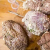 Wit slagersnet met afmetingen 12,5 cm x 50 m, met hittebestendigheid tot 220°C - 8 ['net voor vleeswaren', ' slagersnet voor roken', ' slagersnet voor koken', ' slagersnet voor bakken', ' duurzaam slagersnet', ' voor huisgemaakte vleeswaren', ' voor ham', ' voor bacon']