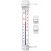 Witte buitenthermometer (-50°C tot +50°C) 27cm - 10 