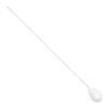 Witte plastic lepel 70cm - 6 