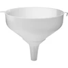 Witte plastic trechter fi 25cm - 5 