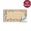 Zelfklevende eko labels 85/45 mm - 20 stuks - 2 ['labels', ' labels voor conserven', ' labels voor kruiden', ' labels voor flessen', ' zelfklevende labels', ' labels voor wijn', ' labels voor potten', ' labels voor potjes', ' stickers voor schriften', ' labels voor dozen', ' labels voor containers', ' labels voor cadeaus']