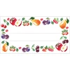 Zelfklevende labels ontwerp fruit 85/45 mm - 20 stuks.  - 1 ['labels', ' labels voor conserven', ' labels voor kruiden', ' labels voor flessen', ' zelfklevende labels', ' labels voor wijn', ' labels voor potten', ' labels voor potjes', ' stickers voor schriften', ' labels voor dozen', ' labels voor containers', ' labels voor cadeaus']