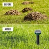 Zonne-energie mollenverjager – effectieve, veilige en humane tuinbescherming, 1 st. - 12 