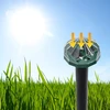 Zonne-verjager voor mollen met LED-lamp - 10 ['afschrikmiddel', ' mollenverjager', ' ultrasone verjager', ' zonne-verjager', ' verjager met LED-lamp']
