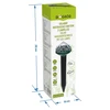 Zonne-verjager voor mollen met LED-lamp - 9 ['afschrikmiddel', ' mollenverjager', ' ultrasone verjager', ' zonne-verjager', ' verjager met LED-lamp']