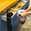 Zwart vleeswaren net met afmetingen 18 cm x 5 m, met thermische weerstand tot 220°C - 3 ['net voor ham', ' voedingsnet', ' net voor vleeswaren', ' net voor het roken van vleeswaren', ' net voor gerijpte vleeswaren']