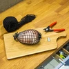 Zwart vleeswaren net met afmetingen 18 cm x 5 m, met thermische weerstand tot 220°C - 5 ['net voor ham', ' voedingsnet', ' net voor vleeswaren', ' net voor het roken van vleeswaren', ' net voor gerijpte vleeswaren']