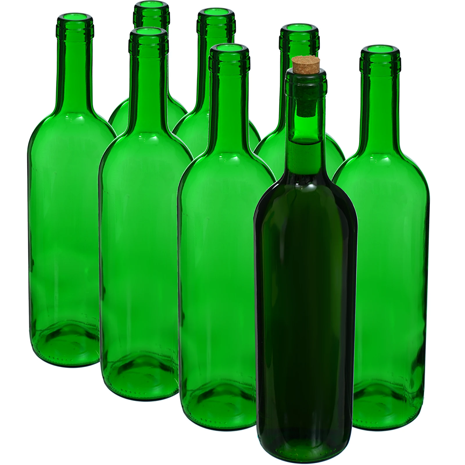 Bouteille de parfum cosmétique de luxe 50ml 100ml rond en verre transparent avec