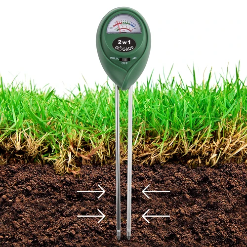 2-in-1 bodemtester - pH en vochtigheid - 6