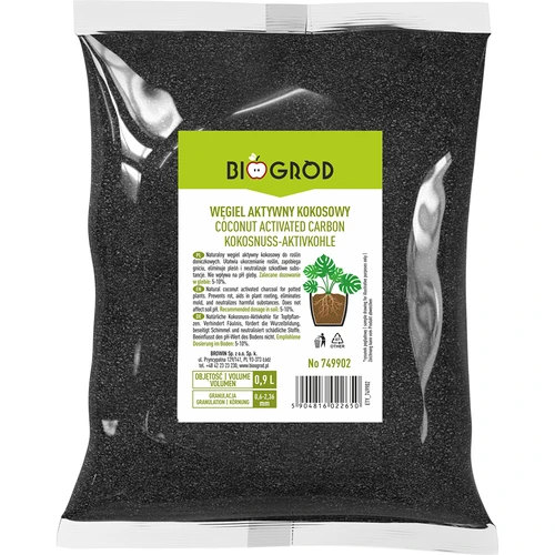 Actieve kokosnootkool voor planten 0,9 L - 3 ['actieve kokosnootkool', ' kool voor planten', ' actieve kool', ' kokosnootkool', ' actieve kokosnootkool', ' actieve kool', ' plantenbescherming', ' hoe voor planten te zorgen']