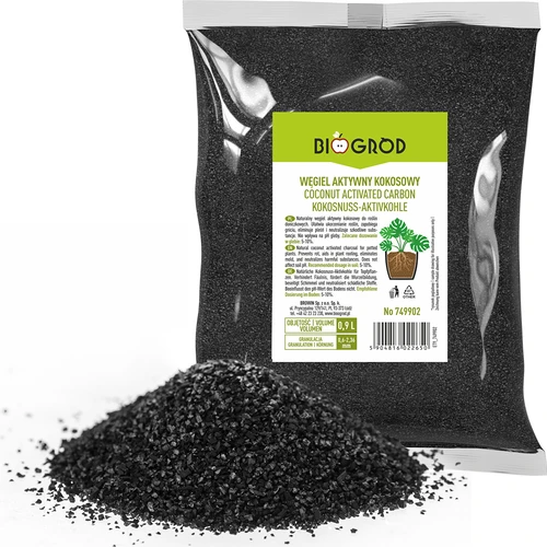 Actieve kokosnootkool voor planten 0,9 L  - 1 ['actieve kokosnootkool', ' kool voor planten', ' actieve kool', ' kokosnootkool', ' actieve kokosnootkool', ' actieve kool', ' plantenbescherming', ' hoe voor planten te zorgen']