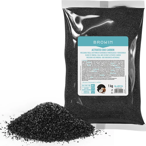 Activated Duo Carbon - mix van actieve kool van steenkool (mineraal) en kokos, 1 kg, voor 60 L - 2