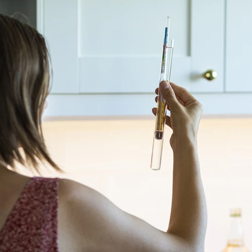 Alcoholmeter met thermometer - 4