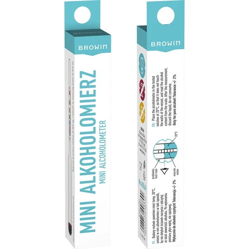 Alcoholmeter Mini - 5 ['alcoholmeter', ' areometer voor het meten van alcohol', ' alcoholindicator', ' voor distillaten', " voor wodka's", ' voor spiritus', ' meter voor het meten van alcohol', ' kleine alcoholmeter', ' kleine alcoholmeter', ' accessoires voor distillatie']