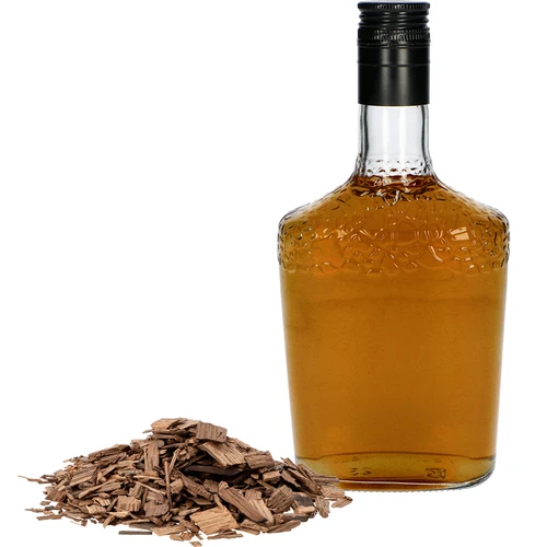 Amerikaanse eiken vlokken, zwaar geroosterd, van bourbonvaten, 50 g - 5 ['eiken vlokken', ' vlokken van bourbonvaten', ' vlokken van bourbonvaten', " drankaroma's", ' zelfgemaakte dranken in bourbonstijl', ' Amerikaanse eiken vlokken', ' bourbon eiken vlokken', ' zwaar geroosterde vlokken', ' aromatische vlokken voor whiskey', ' aromatische vlokken voor brandy']