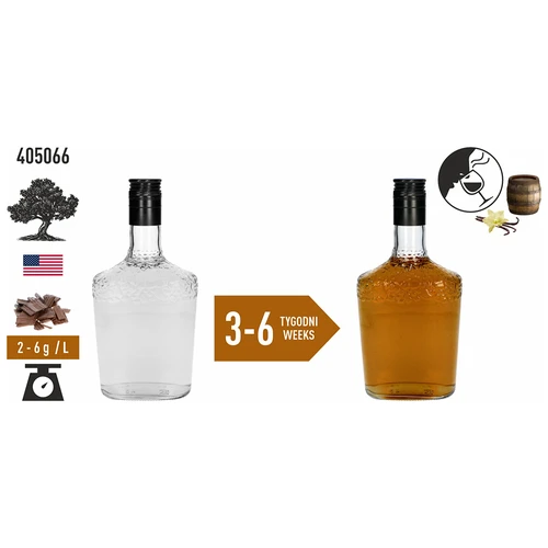 Amerikaanse eiken vlokken, zwaar geroosterd, van bourbonvaten, 50 g - 6 ['eiken vlokken', ' vlokken van bourbonvaten', ' vlokken van bourbonvaten', " drankaroma's", ' zelfgemaakte dranken in bourbonstijl', ' Amerikaanse eiken vlokken', ' bourbon eiken vlokken', ' zwaar geroosterde vlokken', ' aromatische vlokken voor whiskey', ' aromatische vlokken voor brandy']