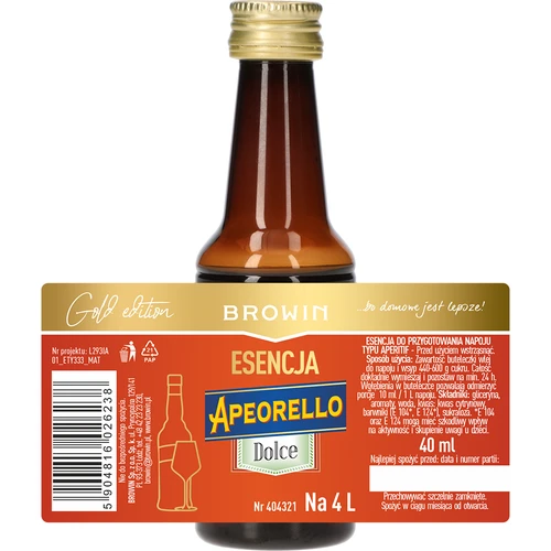 Apeorello Dolce-essence voor 4 L, 40 ml - 5