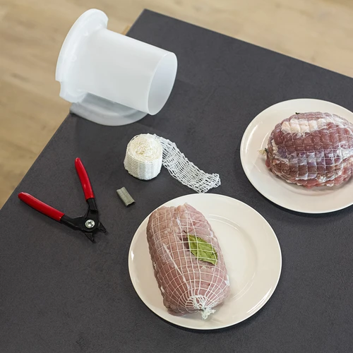Applicator voor vleessnaren basic - 7 ['voor het aanbrengen van vleessnaren', ' voor ham', ' hamvuller', ' hamstopper', ' hamapplicator', ' voor rooknetten', ' voor kazen', ' hoe maak je ham', ' zelfgemaakte ham', ' zelfgemaakte lende']