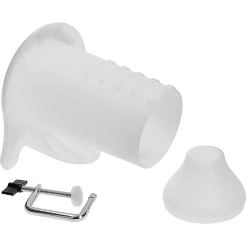 Applicator voor vleeswaren netten - premium - 3 ['applicator voor vleeswaren', ' vleeswarenapplicator', ' horizontale applicator', ' verticale applicator', ' zelfgemaakte vleesproducten', ' kaas roken', ' netvuller', ' voor het aanbrengen van vleeswaren netten', ' voor ham', ' hamvuller', ' hamapplicator', ' voor rooknetten', ' voor kazen', ' hoe maak je ham', ' zelfgemaakte ham', ' zelfgemaakte lende']