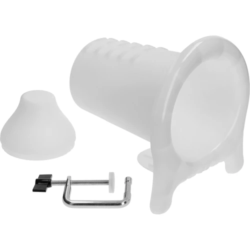 Applicator voor vleeswaren netten - premium - 4 ['applicator voor vleeswaren', ' vleeswarenapplicator', ' horizontale applicator', ' verticale applicator', ' zelfgemaakte vleesproducten', ' kaas roken', ' netvuller', ' voor het aanbrengen van vleeswaren netten', ' voor ham', ' hamvuller', ' hamapplicator', ' voor rooknetten', ' voor kazen', ' hoe maak je ham', ' zelfgemaakte ham', ' zelfgemaakte lende']