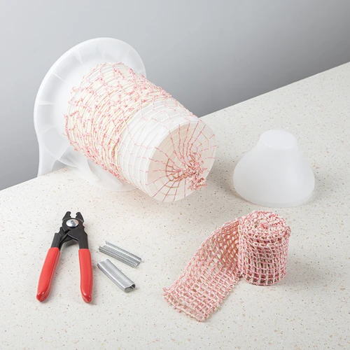 Applicator voor vleeswaren netten - premium - 9 ['applicator voor vleeswaren', ' vleeswarenapplicator', ' horizontale applicator', ' verticale applicator', ' zelfgemaakte vleesproducten', ' kaas roken', ' netvuller', ' voor het aanbrengen van vleeswaren netten', ' voor ham', ' hamvuller', ' hamapplicator', ' voor rooknetten', ' voor kazen', ' hoe maak je ham', ' zelfgemaakte ham', ' zelfgemaakte lende']