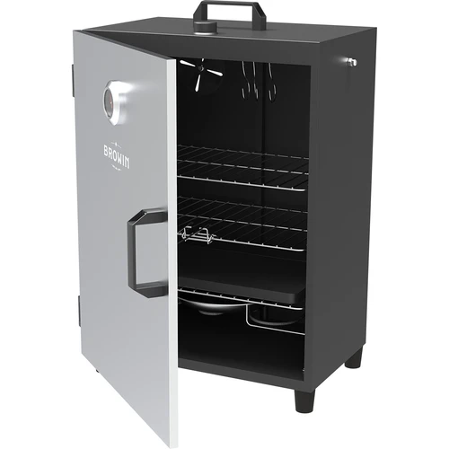 Automatische, elektrische rokerij met thermostaat - 2 ['tuinrokerij', ' elektrische rokerij', ' warm roken', ' warm roken', ' ham roken']