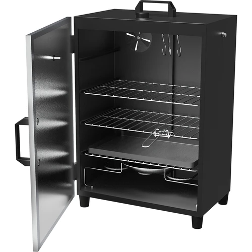 Automatische, elektrische rokerij met thermostaat - 4 ['tuinrokerij', ' elektrische rokerij', ' warm roken', ' warm roken', ' ham roken']