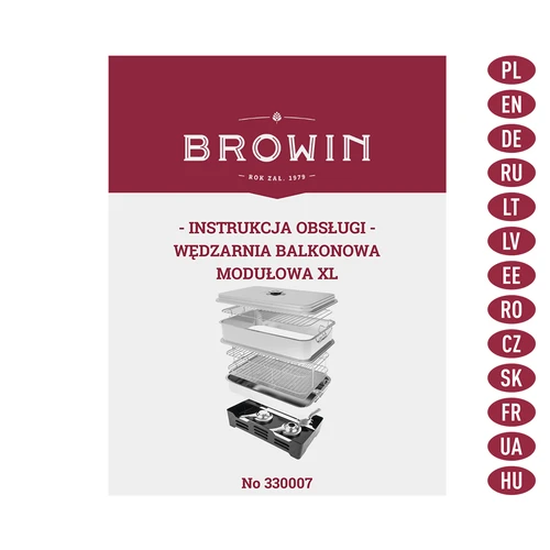 Balkonrokerij met capaciteitsregeling - 8 ['rokerij', ' roken', ' roken', ' roken', ' gerookt vlees', ' gerookt vlees', ' zelfgemaakte gerookte forel', ' om te roken', ' grill']