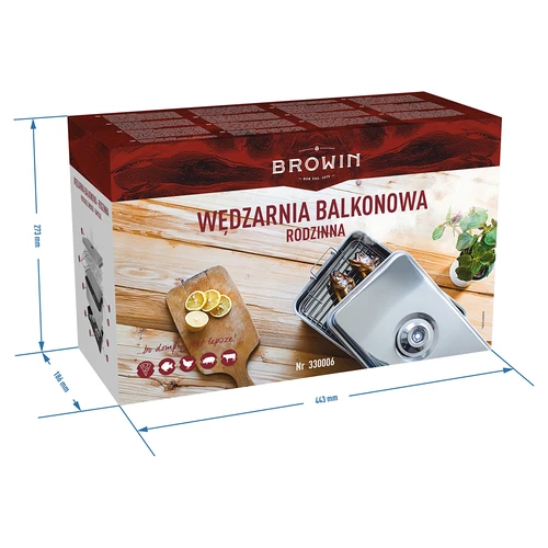 Balkonrookoven - Familieformaat - 7