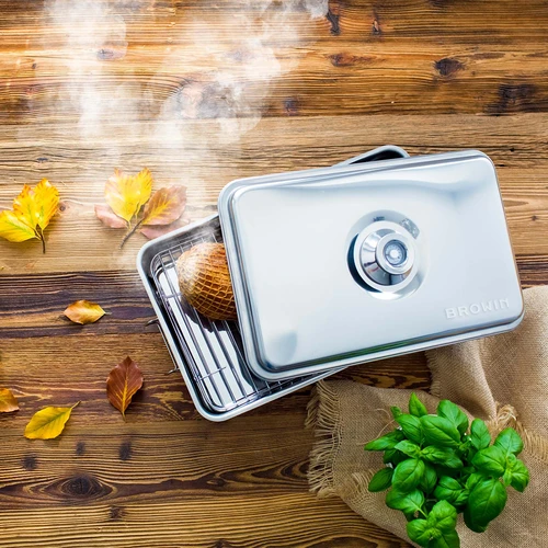 Balkonrookoven met thermometer - 14