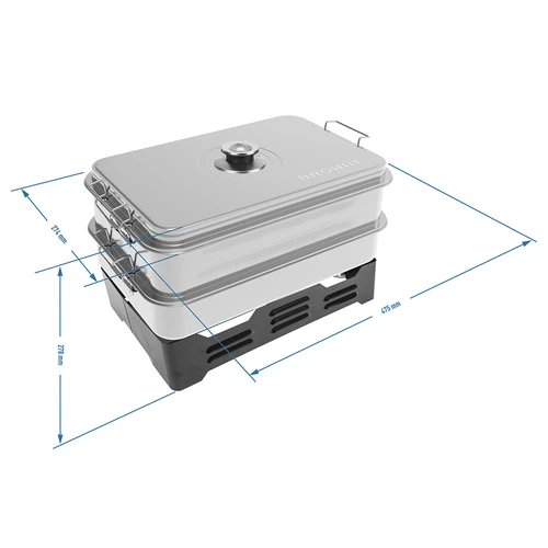 Balkonrookoven met verstelbare inhoud - 6