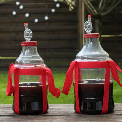 Balon do wina lekki, nietłukący, z szelkami, 10 L - 9