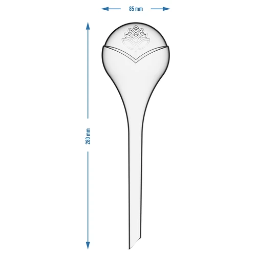 Bewateringsbollen, transparant, 400 ml, 4 stuks - 5 ['bewateringsbollen', ' bloemenbewateringsdispenser', ' voor het bewateren van bloemen', ' bloemenbevochtigers', ' bloemenbewatering', ' plantenbewatering', ' potbewateraars', ' voor het bewateren van bloemen', ' voor kamerplanten', ' bewateringssysteem', ' bewateringsbol', ' waterdispenser voor potten', ' bollen voor planten', ' dispenser voor planten', ' plantenbewatering', ' bewateringsbol']