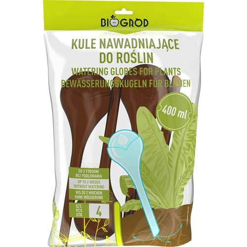 Bewateringsbollen voor planten, amberkleurig transparant, 400 ml, 4 stuks - 3 ['bewateringsbollen', ' bloemenbewateringsdispenser', ' voor het bewateren van bloemen', ' bloemenbevochtigers', ' bloemenbewatering', ' plantenbewatering', ' potbewateraars', ' voor het bewateren van bloemen', ' voor kamerplanten', ' bewateringssysteem', ' bewateringsbol', ' waterdispenser voor potten', ' bollen voor planten', ' dispenser voor planten', ' plantenbewatering', ' bewateringsbol', ' amberkleurige bewateringsbollen']