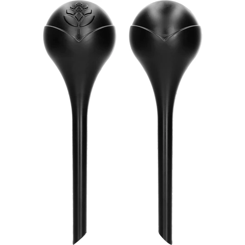 Bewateringsbollen voor planten, matzwart, 400 ml, 2 stuks  - 1 ['bewateringsbollen', ' bloemenbewateringsdispenser', ' voor het bewateren van bloemen', ' bloemenbevochtigers', ' bloemenbewatering', ' plantenbewatering', ' potbewateraars', ' voor het bewateren van bloemen', ' voor kamerplanten', ' bewateringssysteem', ' bewateringsbol', ' waterdispenser voor potten', ' bollen voor planten', ' dispenser voor planten', ' plantenbewatering', ' bewateringsbol', ' zwarte bewateringsbollen', ' loftontwerp']