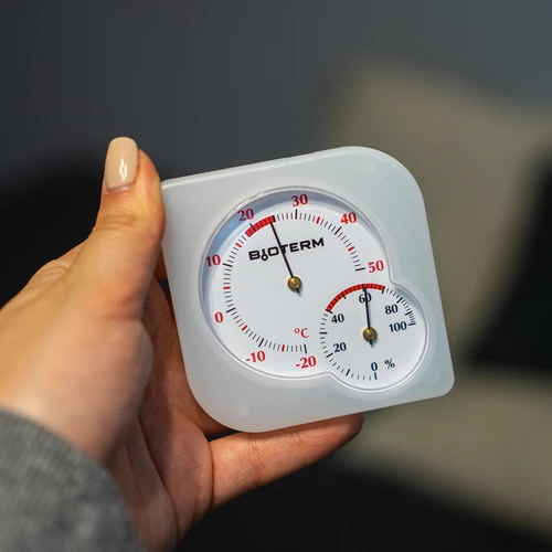 Bimetaal binnen thermometer met hygrometer (-20 tot +50°C), wit - 8 ['binnen thermometer', ' kamerthermometer', ' thermometer voor binnen', ' huiskamerthermometer', ' thermometer', ' kamerthermometer', ' thermometer met duidelijke schaal', ' thermometer met hygrometer', ' bimetaalthermometer', ' bimetaalthermometer met hygrometer', ' goede thermometer']