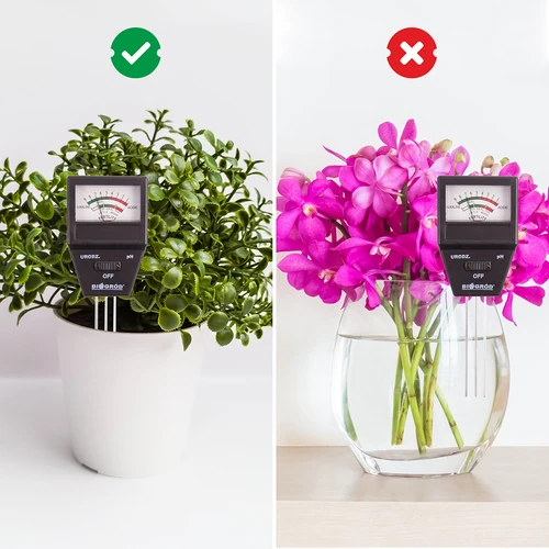 Bodemtester 2-in-1 - pH, vruchtbaarheid van de grond - 6 ['pH-meting', ' pH-meter', ' pH-meter voor grond', ' grondanalyse', ' pH van de grond', ' pH-meter voor grond', ' vruchtbaarheid van de grond', ' vruchtbaarheid van de grond', ' kamerplanten', ' kamerbloemen', ' tuinplanten', ' tuinbloemen']