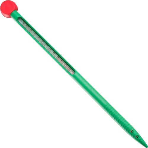 Bodemthermometer (0°C tot +100°C) 32cm  - 1 ['temperatuur', ' bodemtemperatuur', ' thermometer voor het meten van bodemtemperatuur', ' kwikvrije thermometer', ' thermometer zonder kwik', ' planten kweken', ' planten telen', ' plantenteelt']