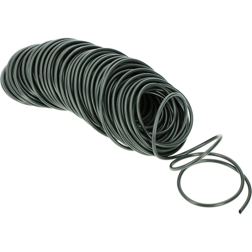 Boomgaardslang, donker groene rubber, 25 m x 3 mm  - 1 ['boomgaardslang', ' rubberen slang voor planten', ' slang voor het bevestigen van planten', ' slang voor het bevestigen van boompjes', ' slang voor het binden van planten', ' dunne slang voor bevestiging', ' tuinslang', ' het aanbinden van boompjes en struiken', ' slang voor de tuin', ' slang voor plantstabilisatie', ' verzorgde boomgaard', ' verzorgde tuin', ' het ondersteunen van planten', ' hoe boompjes en struiken te beschermen tegen breken', ' sterke boomgaardslang', ' boomgaardslang 25 meter']